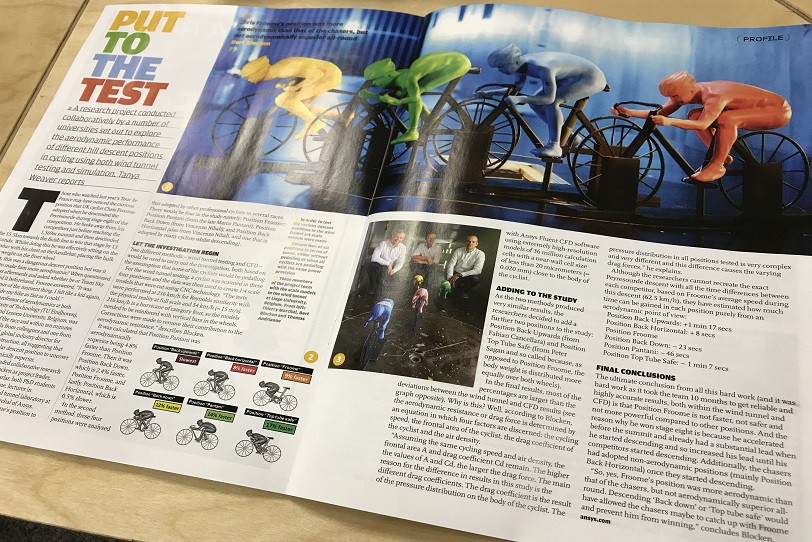 3D Printed Models of Cyclists – Wind Tunnel Testing